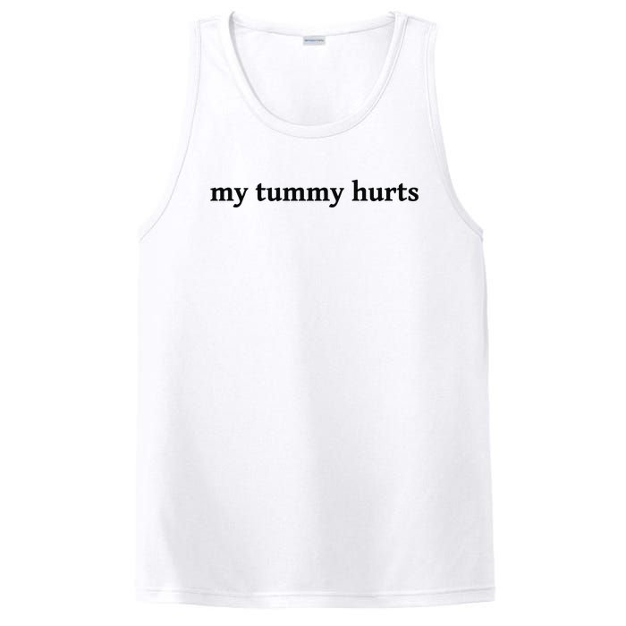 My Tummy Hurts Funny PosiCharge Competitor Tank