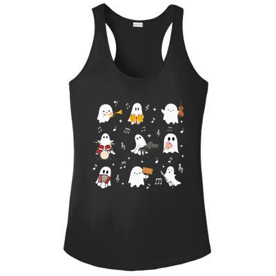 Music Teacher Halloween Music Teacher Education Ladies PosiCharge Competitor Racerback Tank