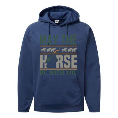 May The Horse Be With You Performance Fleece Hoodie