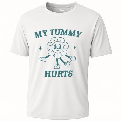 My Tummy Hurts Tummy Ache Survivor Meme Performance Shirt