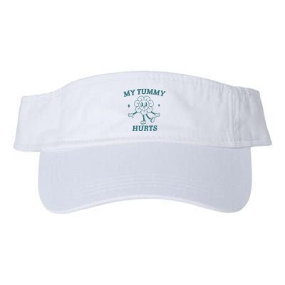 My Tummy Hurts Tummy Ache Survivor Meme Visor