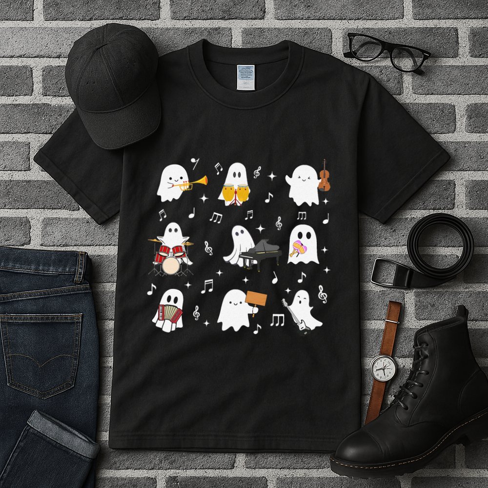 Music Teacher Halloween Music Teacher Education Gift Tall T-Shirt