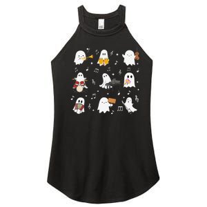 Music Teacher Halloween Music Teacher Education Gift Women’s Perfect Tri Rocker Tank