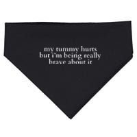 My Tummy Hurts USA-Made Doggie Bandana