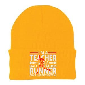 Marathoner Tee Half Marathon First Half Marathon Gift Knit Cap Winter Beanie