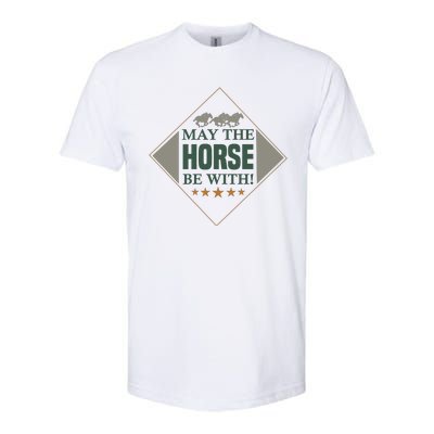 May The Horse Be With Softstyle® CVC T-Shirt