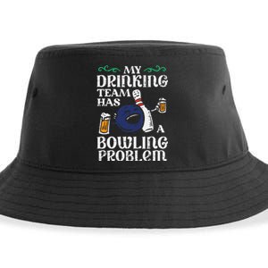 My Team Has Bowling Problem Sustainable Bucket Hat