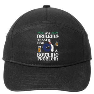 My Team Has Bowling Problem 7-Panel Snapback Hat