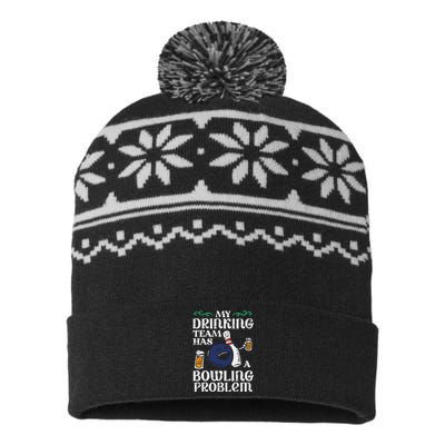 My Team Has Bowling Problem USA-Made Snowflake Beanie