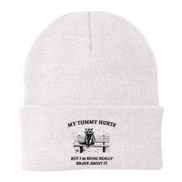 My Tummy Hurts But IM Being Brave About It Beanie