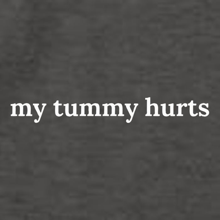 my tummy hurts Vector Backpack