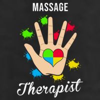 Massage Therapist Handprint Cool Comfort Performance Bucket Hat