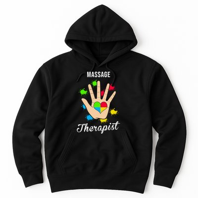 Massage Therapist Handprint Hoodie