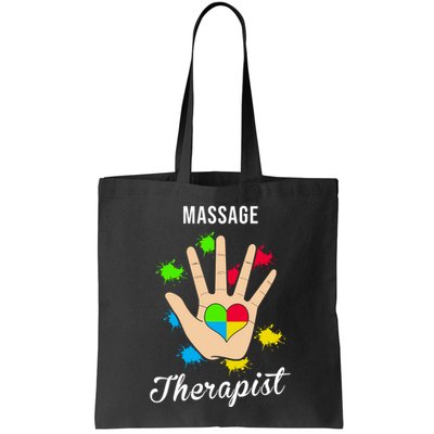 Massage Therapist Handprint Bag