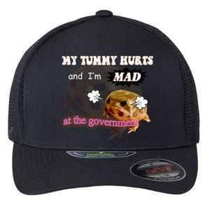 My Tummy Hurts And Im MAD At The Government Flexfit Unipanel Trucker Cap