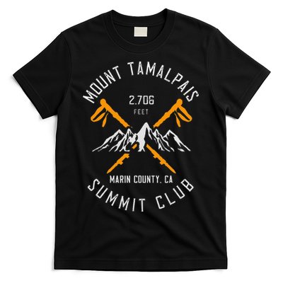 Mount Tamalpais Hiking Marin County California T-Shirt