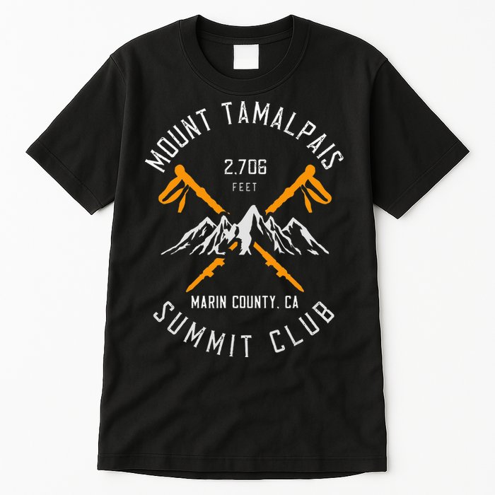 Mount Tamalpais Hiking Marin County California Tall T-Shirt