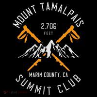 Mount Tamalpais Hiking Marin County California Tall T-Shirt
