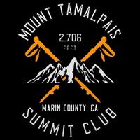 Mount Tamalpais Hiking Marin County California Button