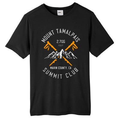 Mount Tamalpais Hiking Marin County California Tall Fusion ChromaSoft Performance T-Shirt