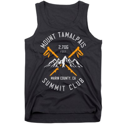 Mount Tamalpais Hiking Marin County California Tank Top