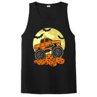 Monster Truck Halloween Moon Jack O Lantern Pumpkin PosiCharge Competitor Tank