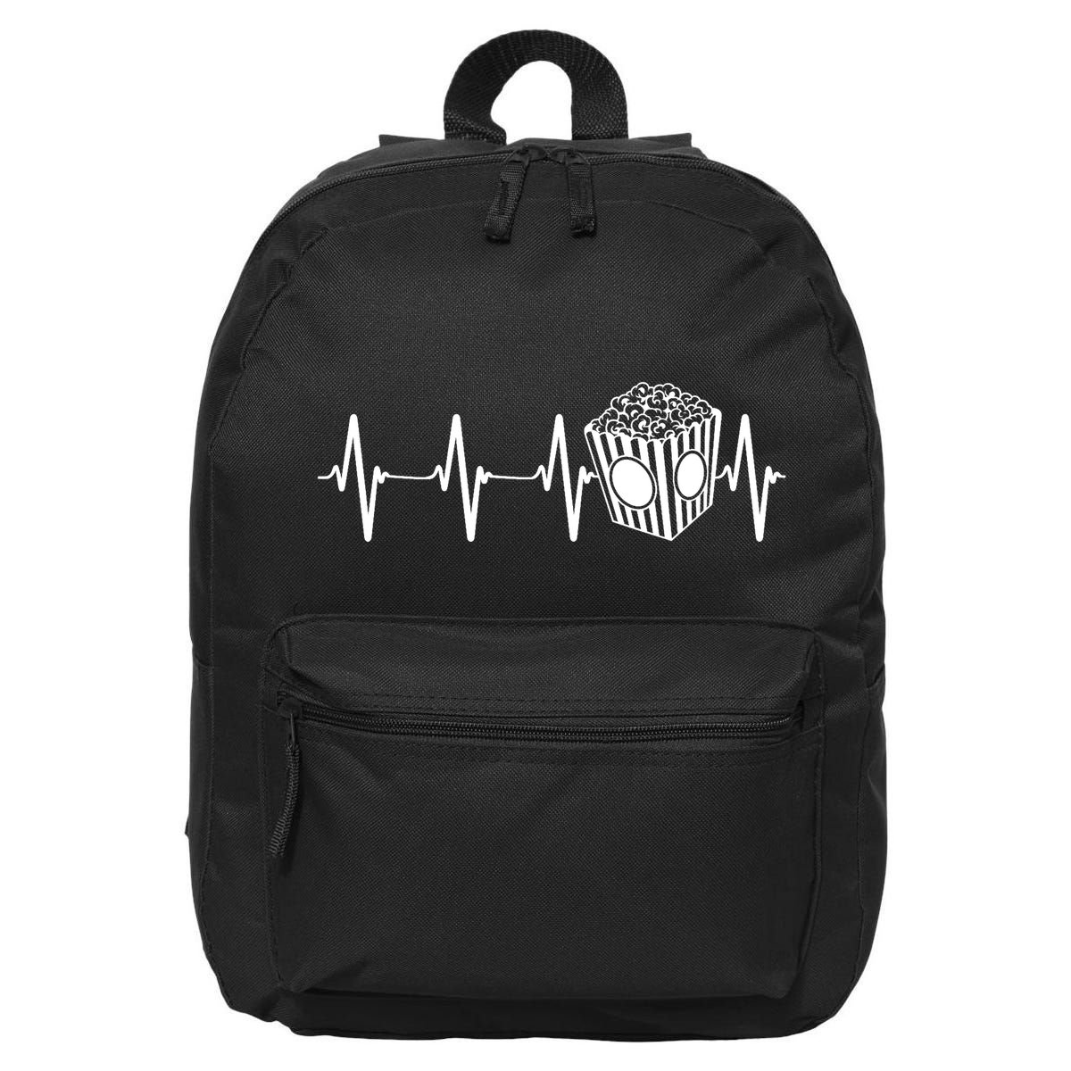 Movie Theater Heartbeat Movie Cinema Lover 16 in Basic Backpack