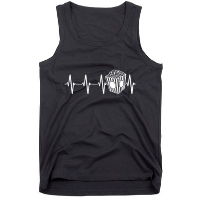 Movie Theater Heartbeat Movie Cinema Lover Tank Top