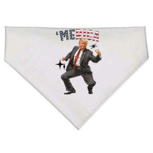 Merica Trump Happy Trump American Flag USA-Made Doggie Bandana