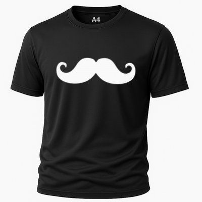 Mustache Trendy Hipster Funny Handlebar Mustache Performance Shirt