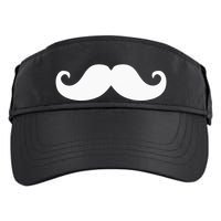 Mustache Trendy Hipster Funny Handlebar Mustache Adult Drive Performance Visor