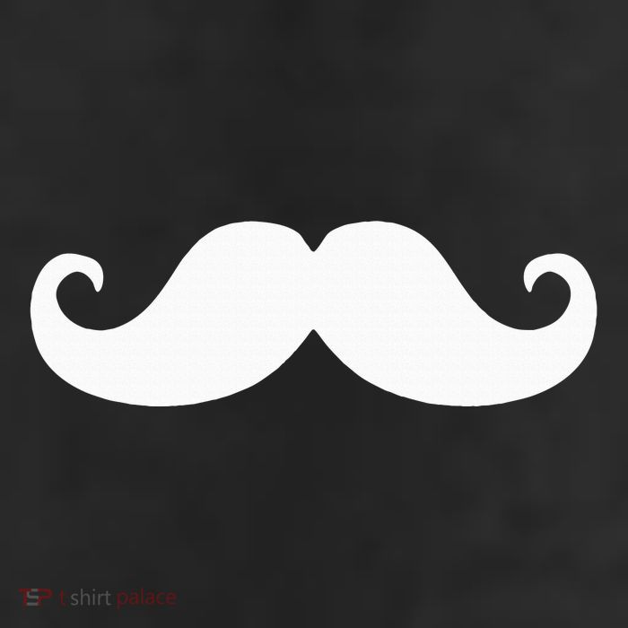 Mustache Trendy Hipster Funny Handlebar Mustache 11oz C Handle Ceramic Mug