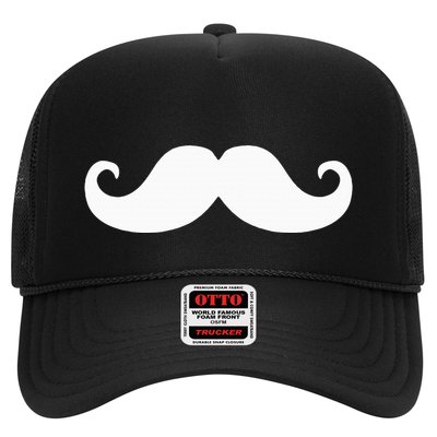 Mustache Trendy Hipster Funny Handlebar Mustache Trucker Hat