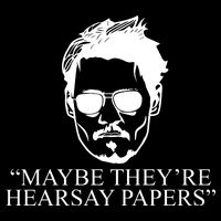 Maybe They're Hearsay Papers Funny Johnny Depp Bag