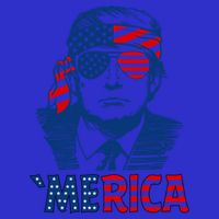 Merica Trump Happy 4th Of July Trump Patriot American Flag Gift Sweatshirt