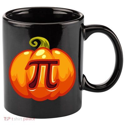 Math Teacher Halloween Costume Pumpkin Pi Pun Pie Gift Gift 11oz C Handle Ceramic Mug