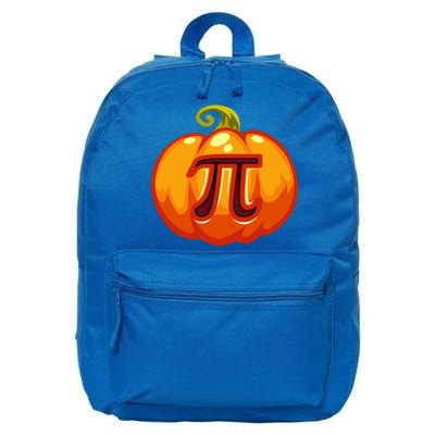 Math Teacher Halloween Costume Pumpkin Pi Pun Pie Gift Gift 16 in Basic Backpack