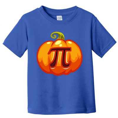 Math Teacher Halloween Costume Pumpkin Pi Pun Pie Gift Gift Toddler T-Shirt
