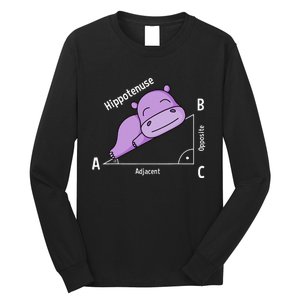 Math teacher hipotenuse math Long Sleeve Shirt