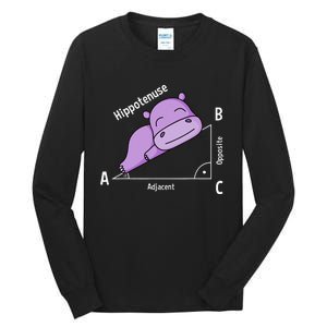 Math teacher hipotenuse math Tall Long Sleeve T-Shirt