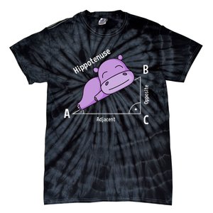 Math teacher hipotenuse math Tie-Dye T-Shirt