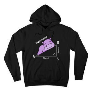 Math teacher hipotenuse math Tall Hoodie