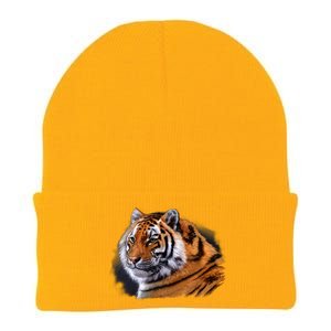 Majestic Tiger Head Knit Cap Winter Beanie