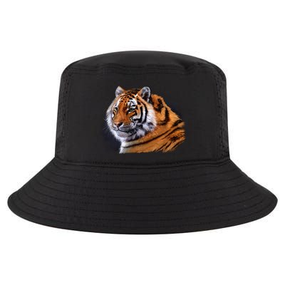 Majestic Tiger Head Cool Comfort Performance Bucket Hat