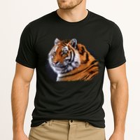Majestic Tiger Head Cooling Performance Crew T-Shirt