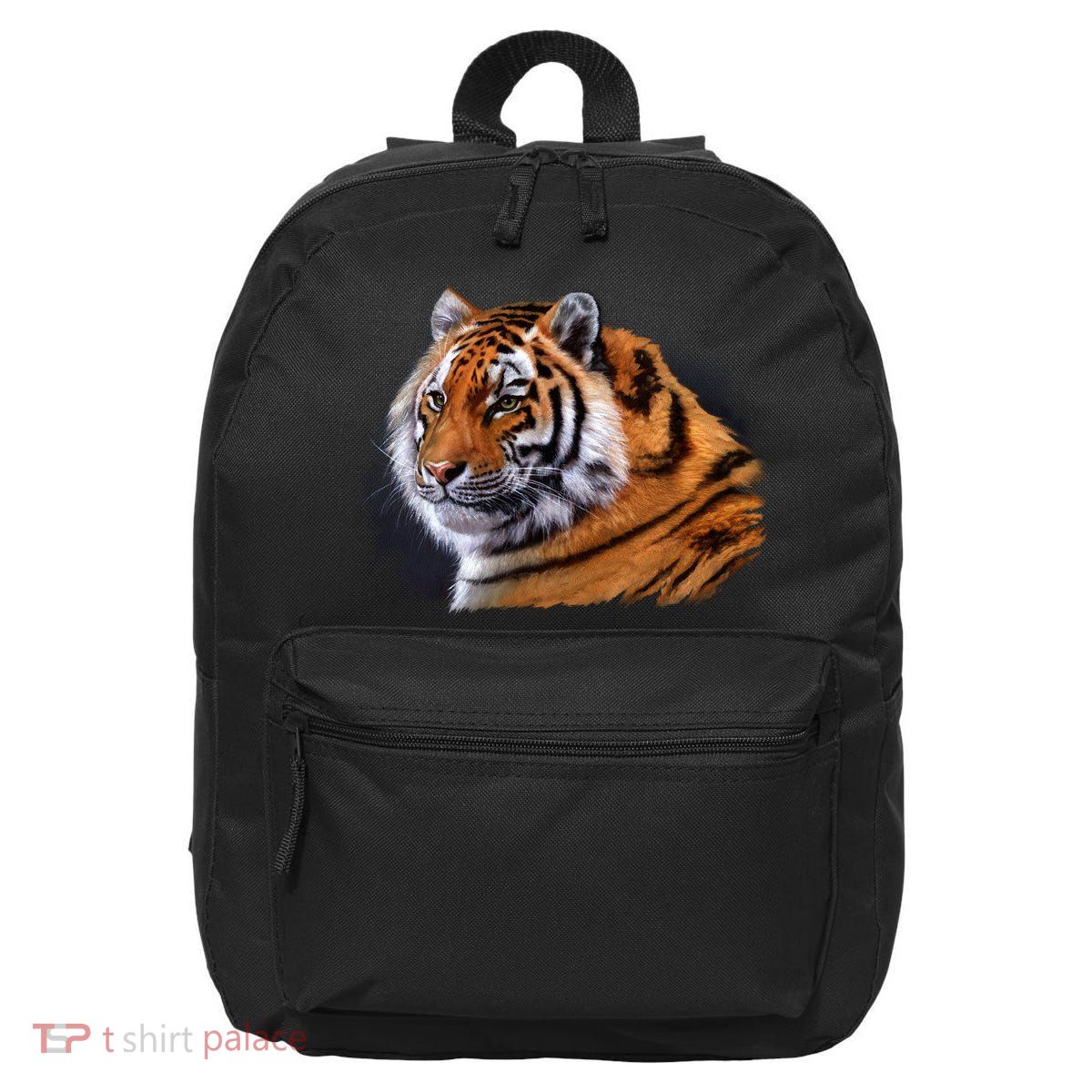 Majestic Tiger Head 16 in Basic Backpack