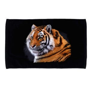 Majestic Tiger Head Microfiber Hand Towel