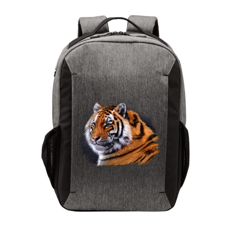 Majestic Tiger Head Vector Backpack