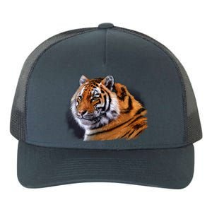 Majestic Tiger Head Yupoong Adult 5-Panel Trucker Hat