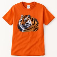Majestic Tiger Head Tall T-Shirt